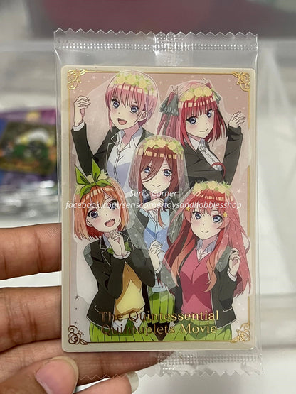 The Quintessential Quintuplets Wafers 2 (CARDS ONLY)