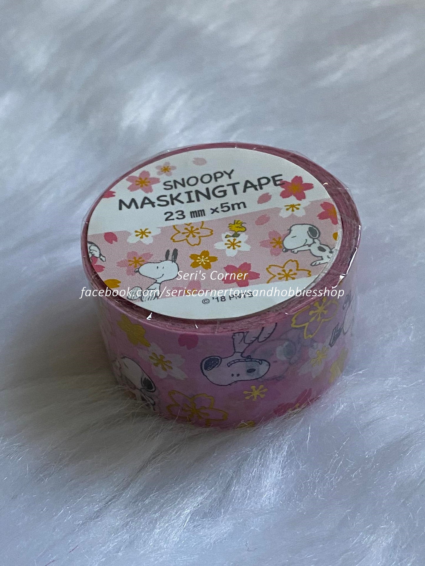 Snoopy Masking Tape 23 x 5m - Sakura design