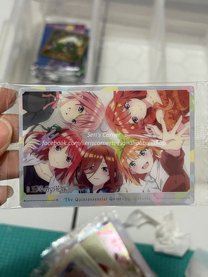 The Quintessential Quintuplets Wafers 2 (CARDS ONLY)