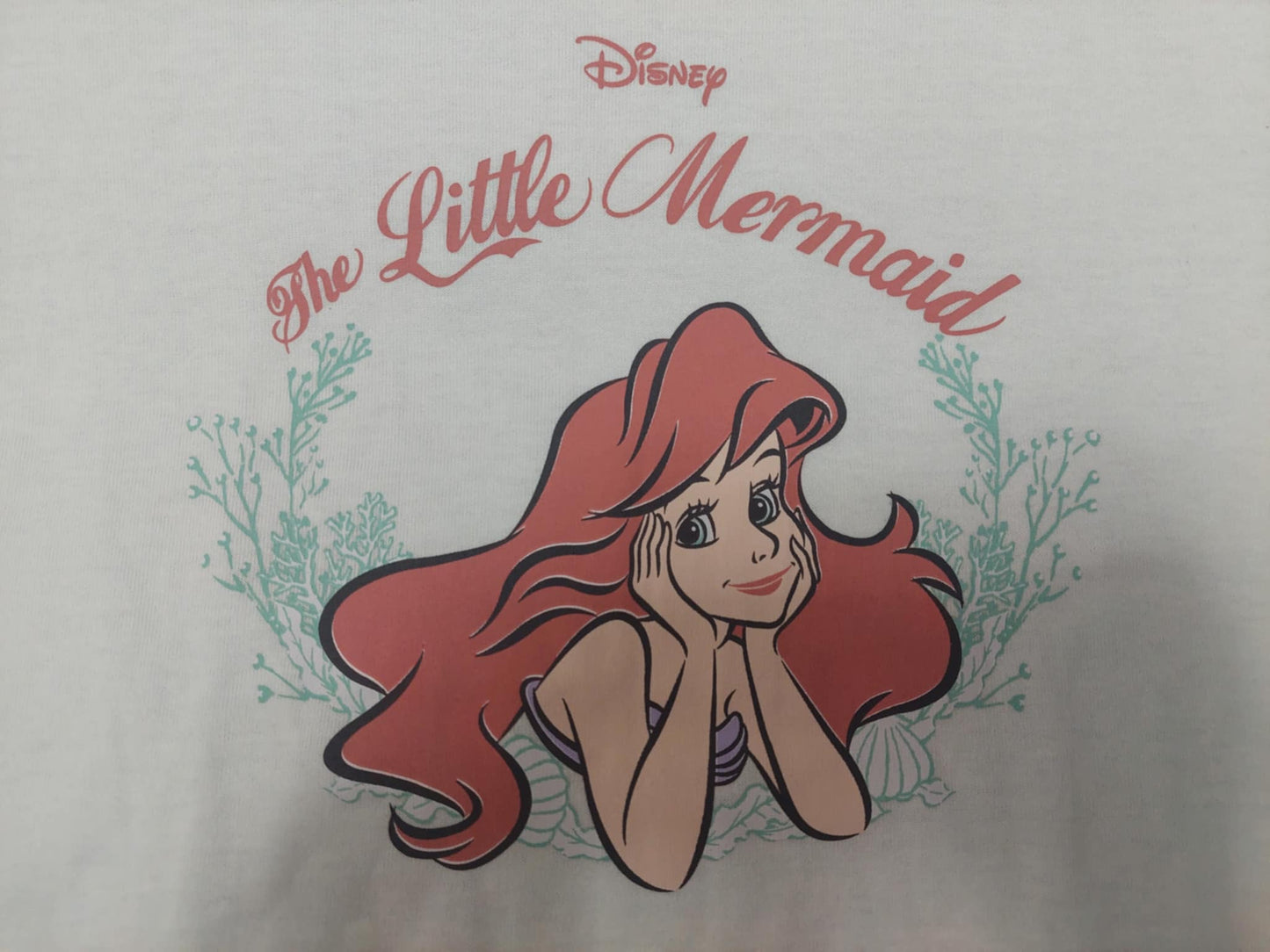 Disney's The Little Mermaid White Shirt (MEDIUM)