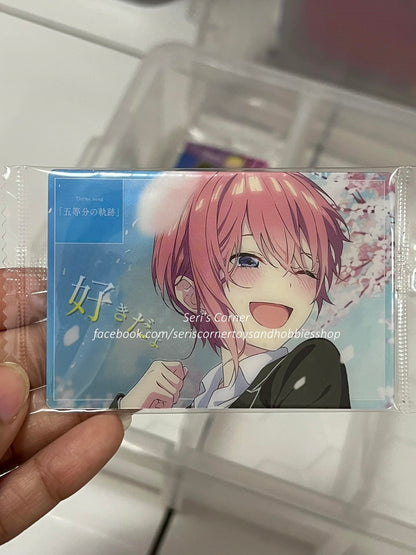 The Quintessential Quintuplets Wafers 2 (CARDS ONLY)