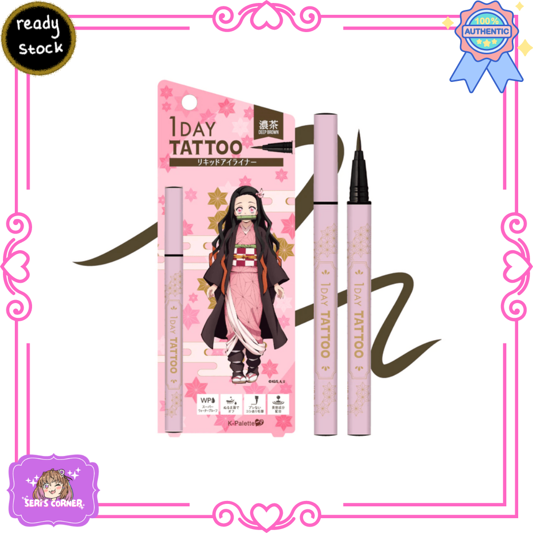 K-Palette Real Lasting Eyeliner 24h - Kamado Nezuko [ Demon Slayer Special Edition ]