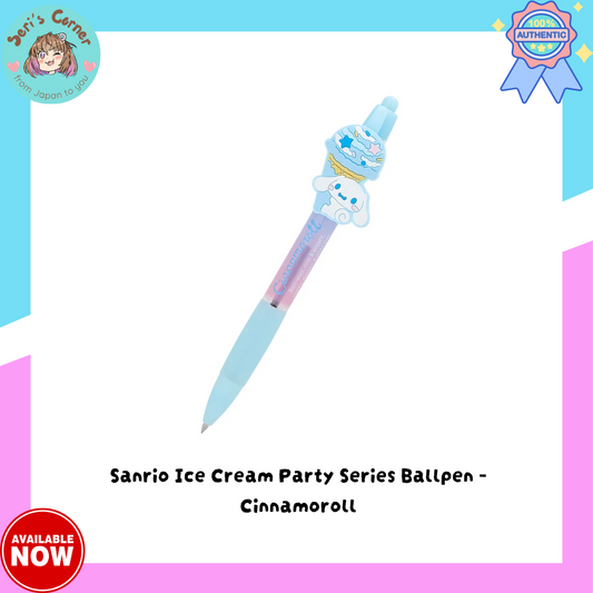 Sanrio Ice Cream Party Series Ballpen - Cinnamoroll