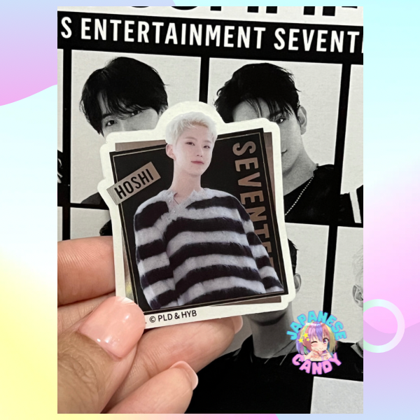 SVT GUMMI2 From PLEDIS ENTERTAINMENT SEVENTEEN (sold per sticker)