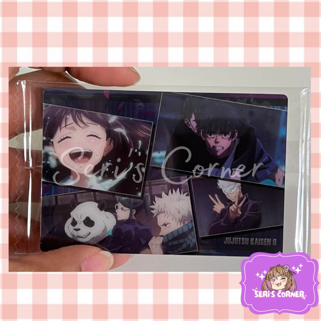 Jujutsu Kaisen 0 Movie Card Wafers (card only. no wafer)