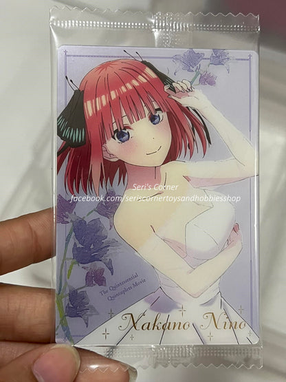 The Quintessential Quintuplets Wafers 2 (CARDS ONLY)