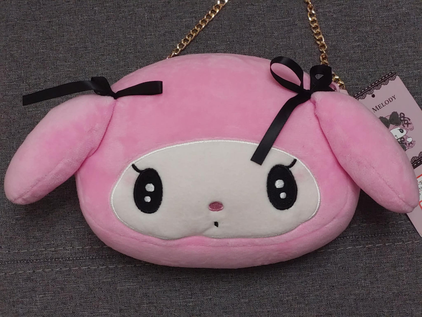 Sanrio My Melody Face Plush Pochette