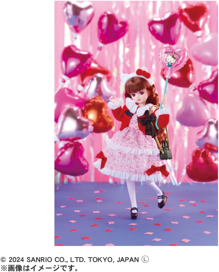 [PREORDER] Takara Tomy Licca-chan Doll Photogenic Hello Kitty 50th Anniversary Style