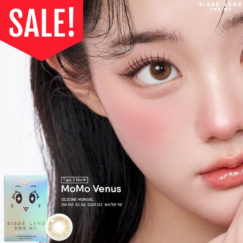 3 Months MoMo Venus Green Silicone Hydrogel