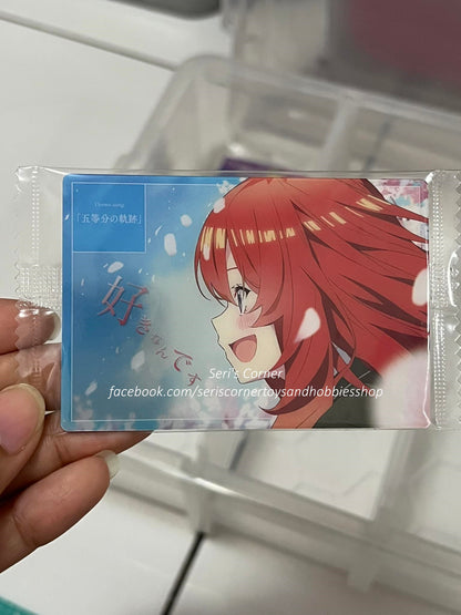 The Quintessential Quintuplets Wafers 2 (CARDS ONLY)