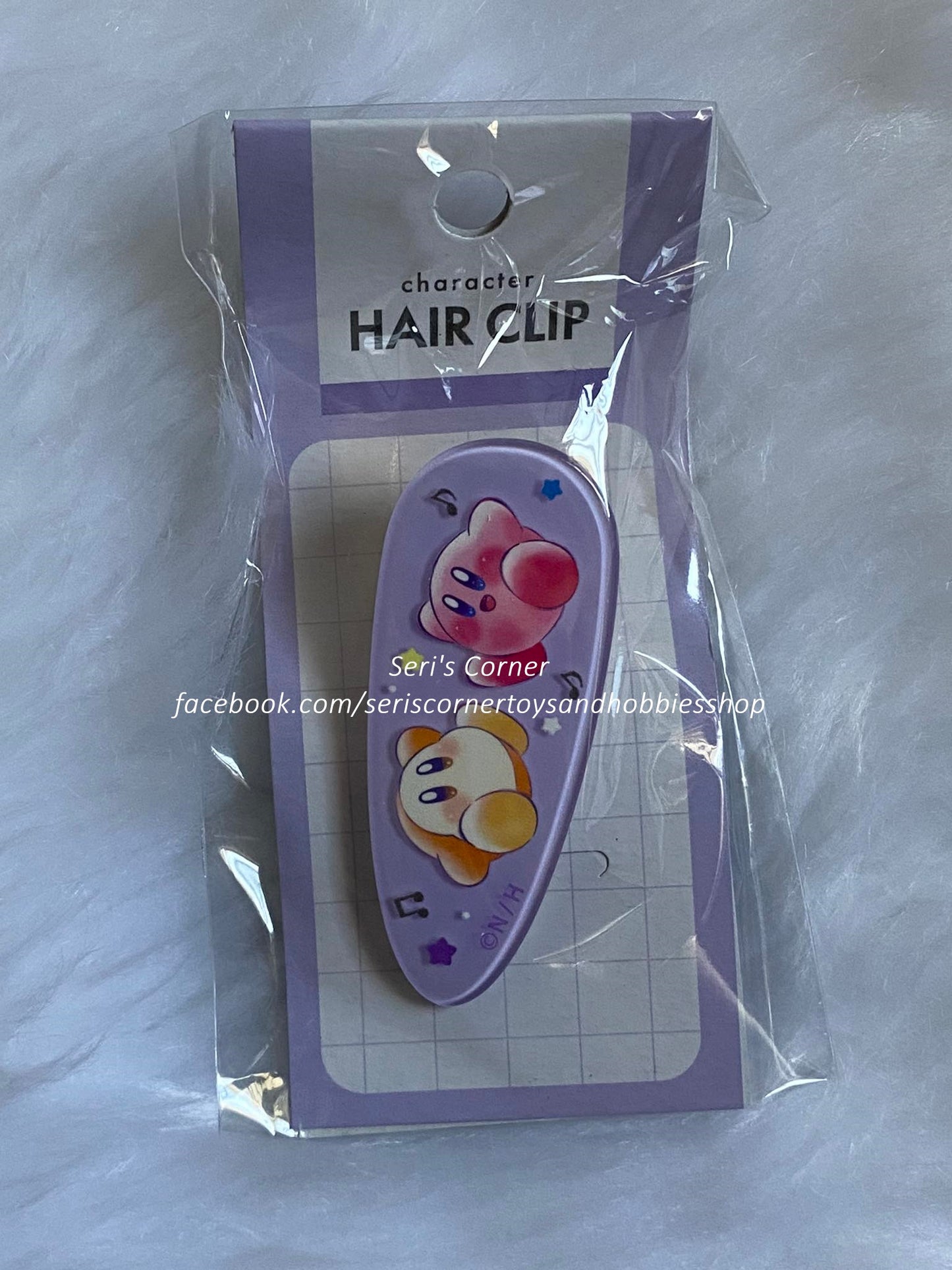 Kirby and Waddledee Character Hair Clip