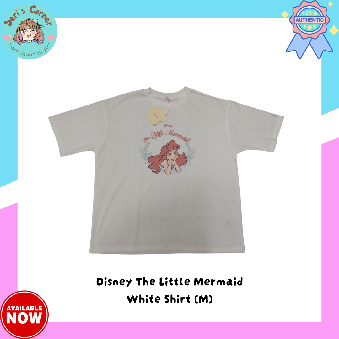 Disney's The Little Mermaid White Shirt (MEDIUM)