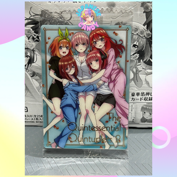 The Quintessential Quintuplets Movie Wafers 3 (CARDS ONLY)