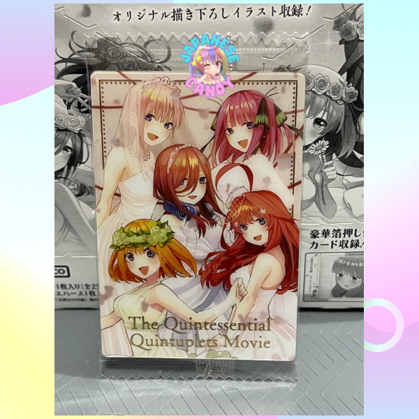 The Quintessential Quintuplets Movie Wafers 3 (CARDS ONLY)