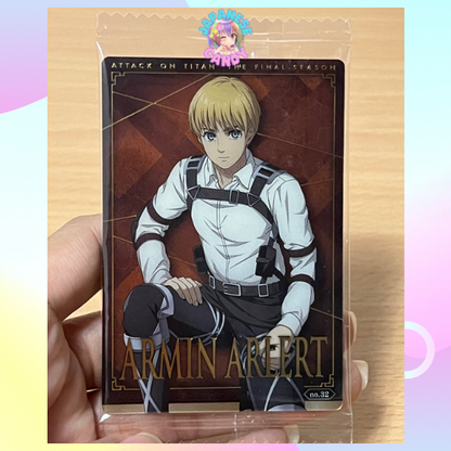 Attack on Titan The Final Season Wafers 2 (CARDS ONLY)