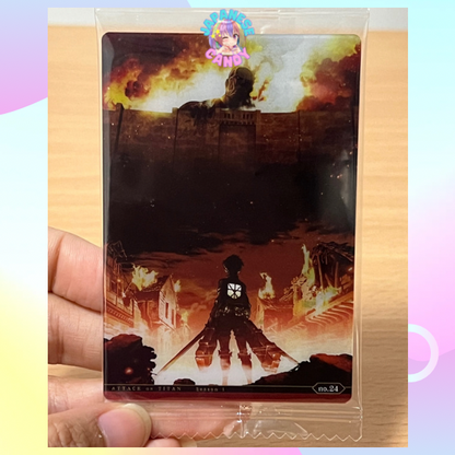 Attack on Titan The Final Season Wafers 2 (CARDS ONLY)