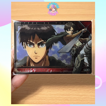 Attack on Titan The Final Season Wafers 2 (CARDS ONLY)