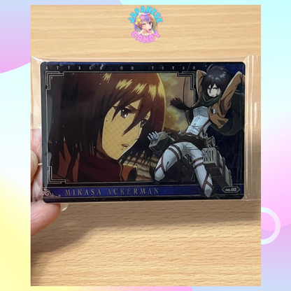 Attack on Titan The Final Season Wafers 2 (CARDS ONLY)