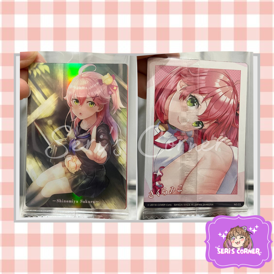 BANDAI JAPAN Hololive Error Special Collectible Cards