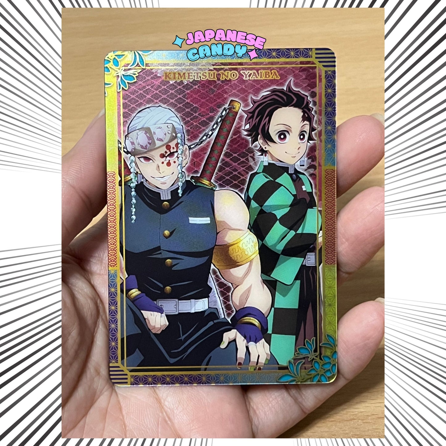 (1 BOX) Kimetsu No Yaiba Demon Slayer Metal Card Collection 3