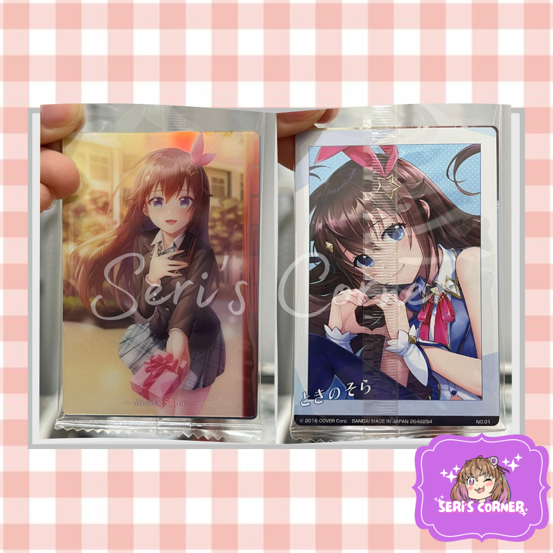 BANDAI JAPAN Hololive Error Special Collectible Cards