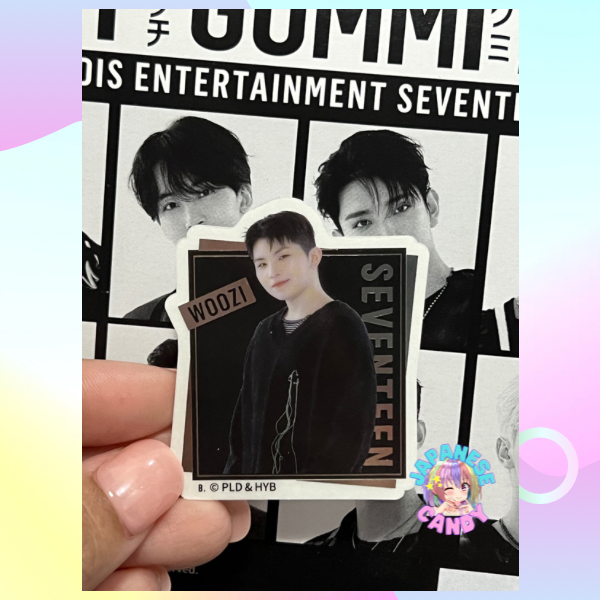 SVT GUMMI2 From PLEDIS ENTERTAINMENT SEVENTEEN (sold per sticker)