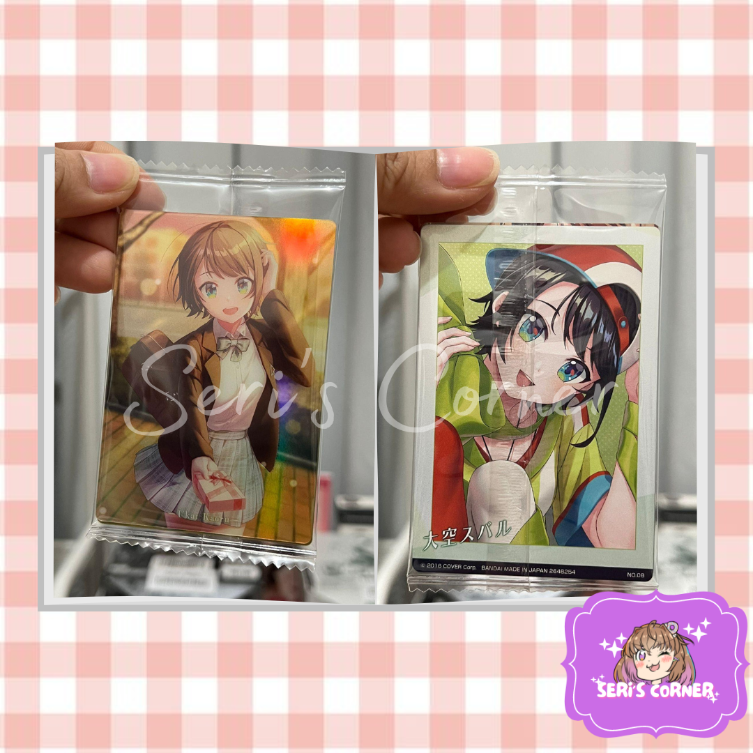 BANDAI JAPAN Hololive Error Special Collectible Cards