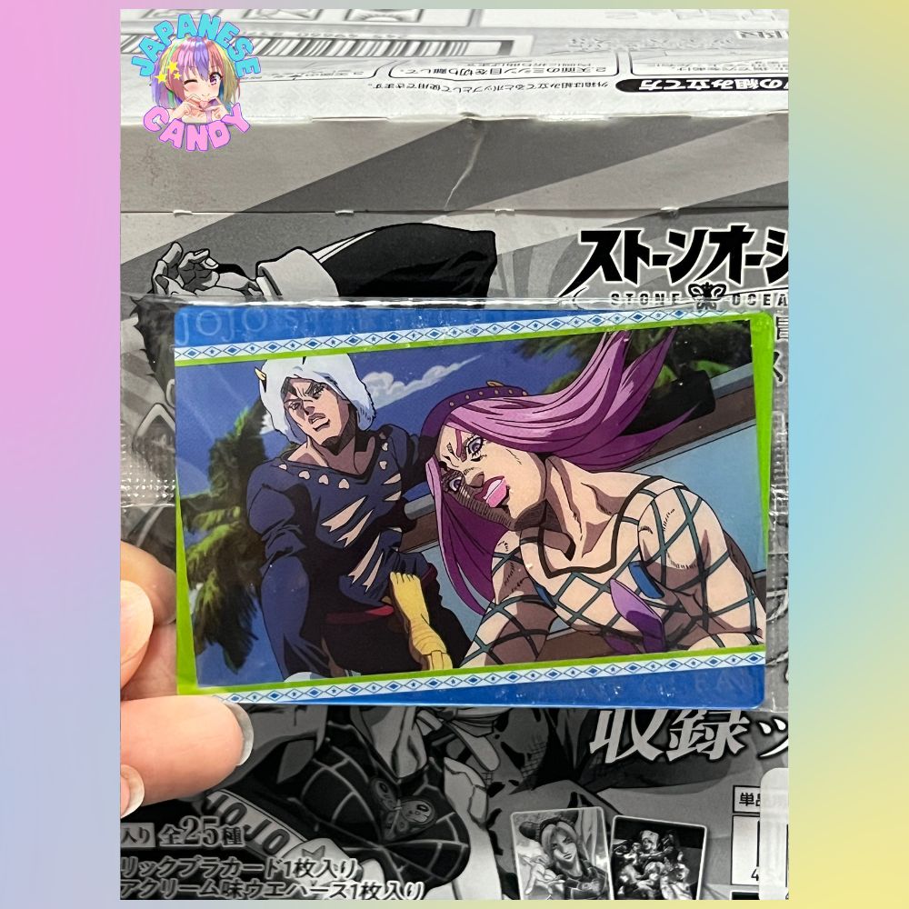 Jojo's Bizarre Adventure Stone Ocean Wafers 3 (CARDS ONLY)