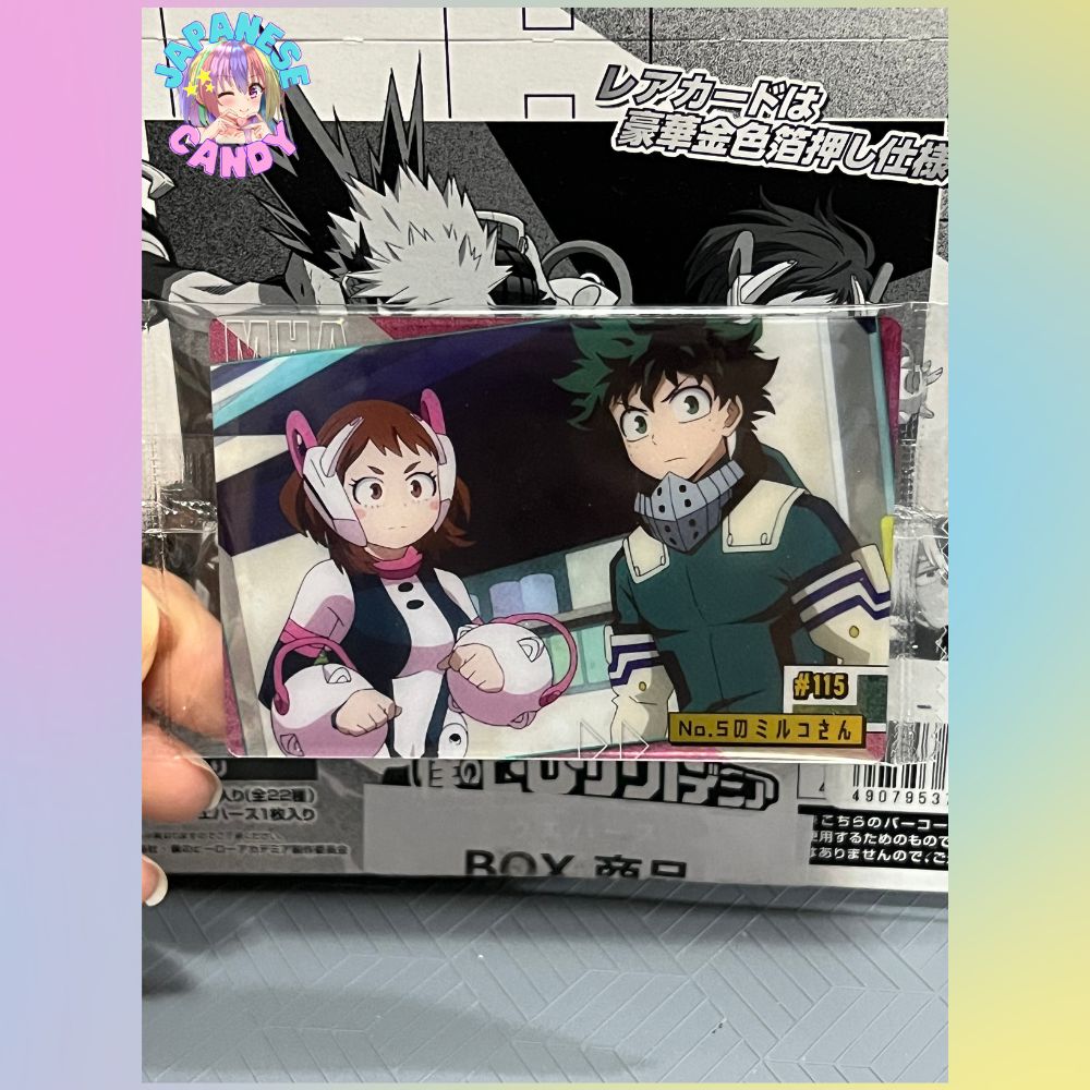 CARDS from TV Anime My Hero Academia Wafers