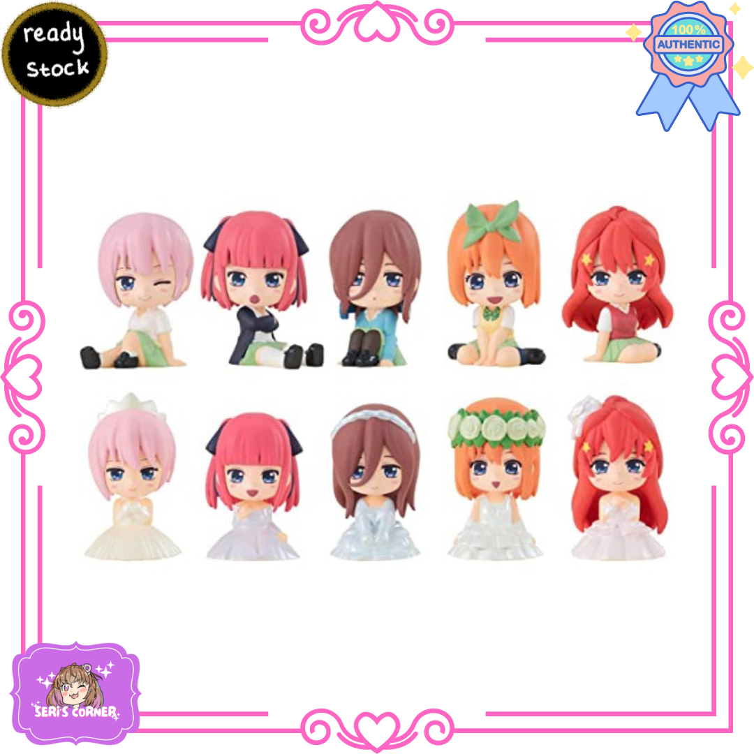 Bandai Rela Cot The Quintessential Quintuplets Movie Relaxing Mascot Series