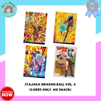 Bandai Japan Itajaga DRAGON BALL Volume 4 (CARD ONLY)