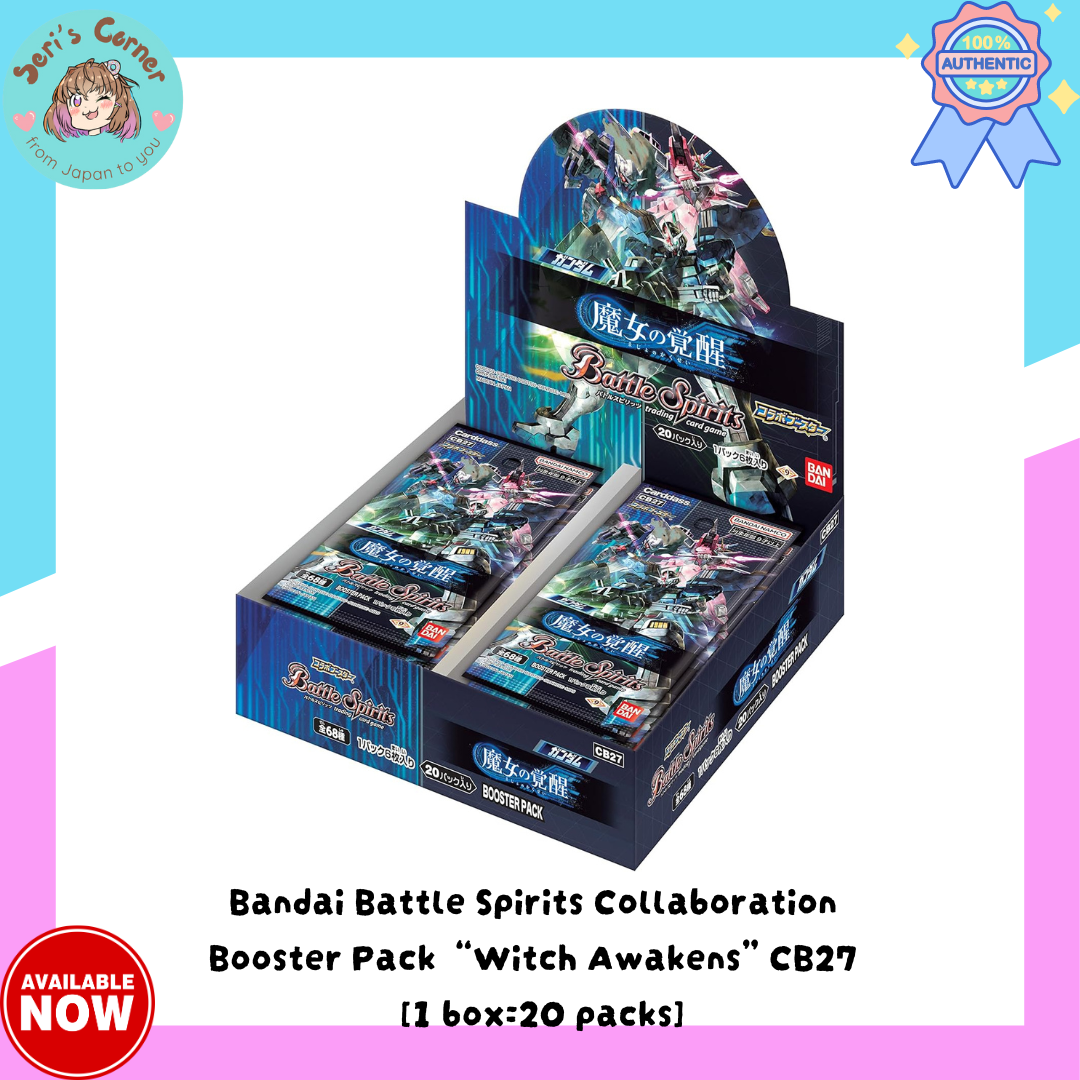 [1 box] Battle Spirits Trading Card Game [CB27]Collaboration Booster Pack Gundam The Witch’s Awakening