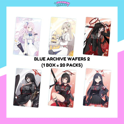 BANDAI Blue Archive Wafers 2 (CARD ONLY)