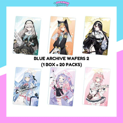 BANDAI Blue Archive Wafers 2 (CARD ONLY)