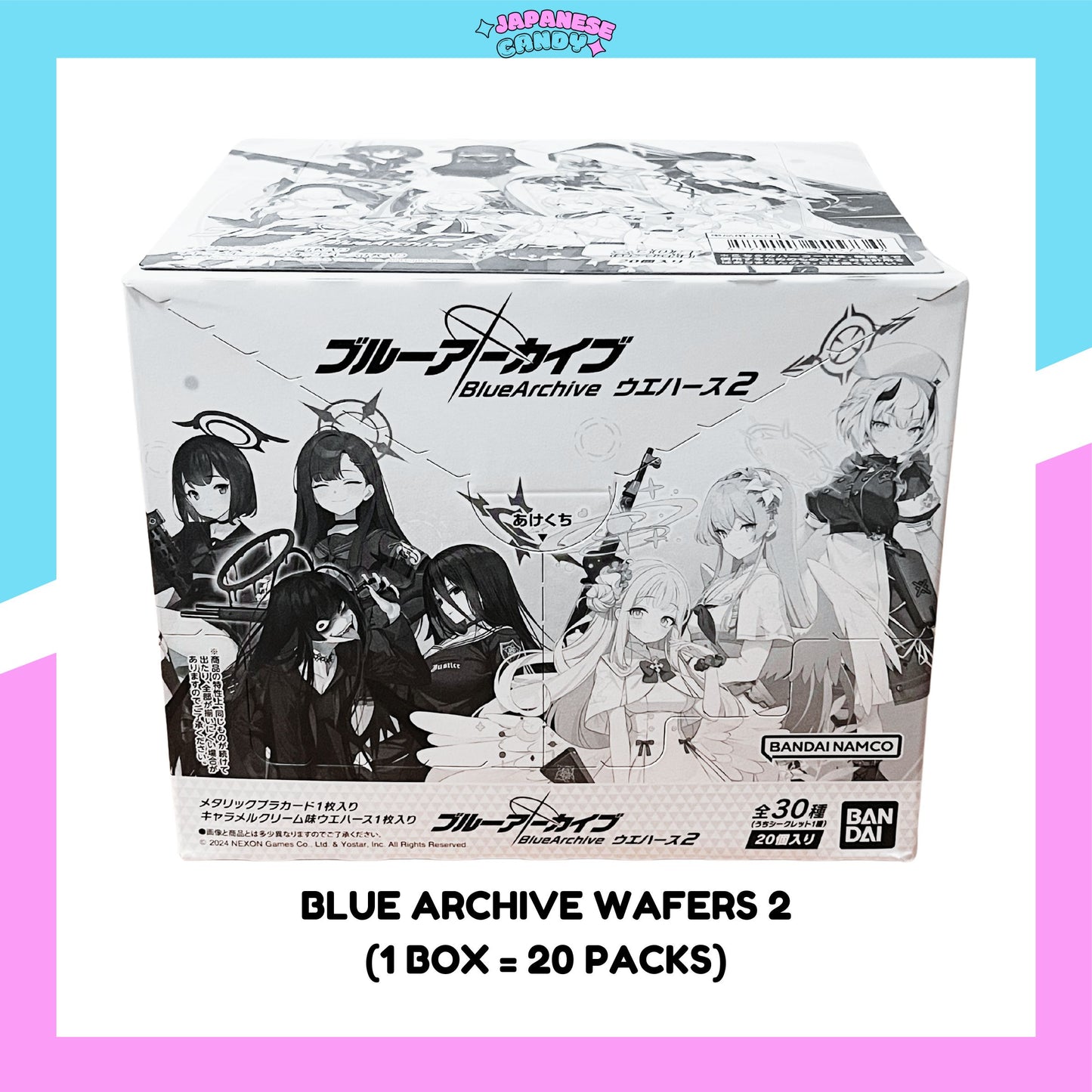 BANDAI Blue Archive Wafers 2 (CARD ONLY)