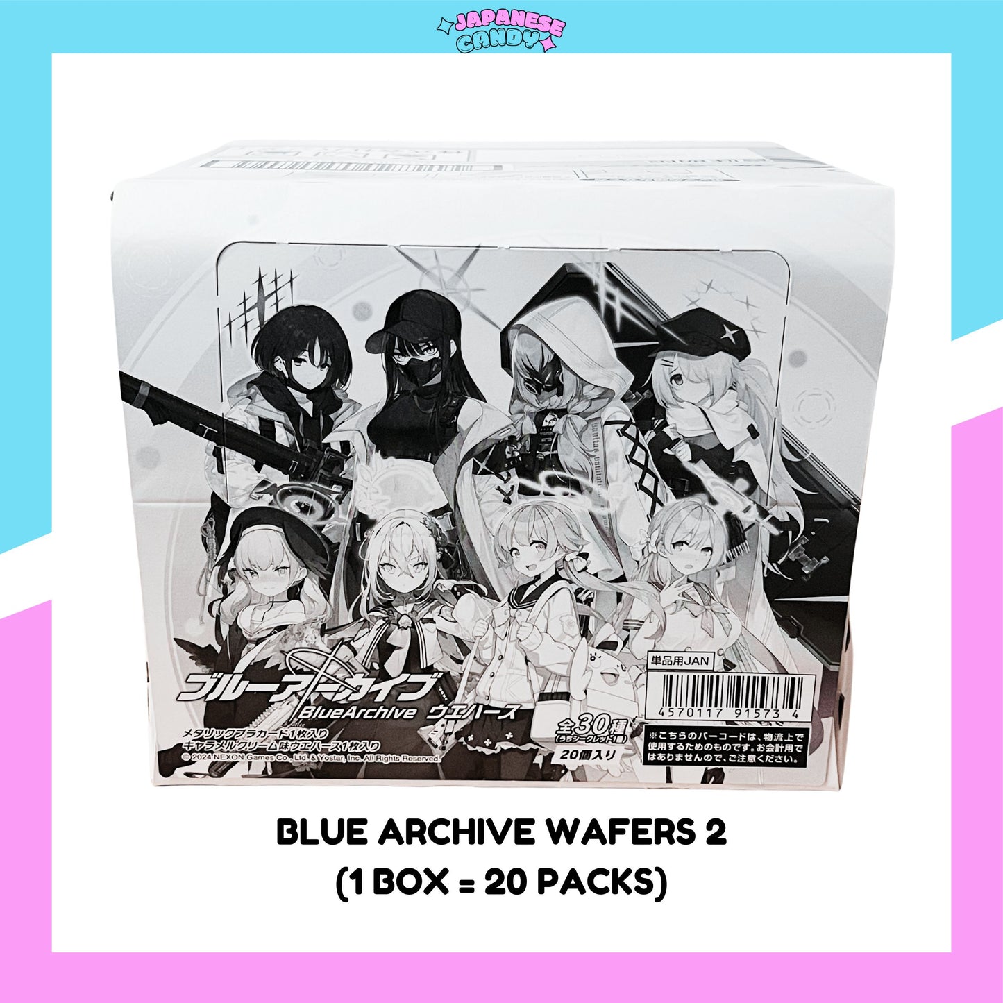 BANDAI Blue Archive Wafers 2 (CARD ONLY)