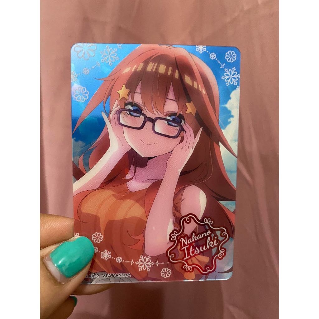 [SOLD PER PIECE - SPECIFIC CARD] The Quintessential Quintuplets Movie Precious Cards