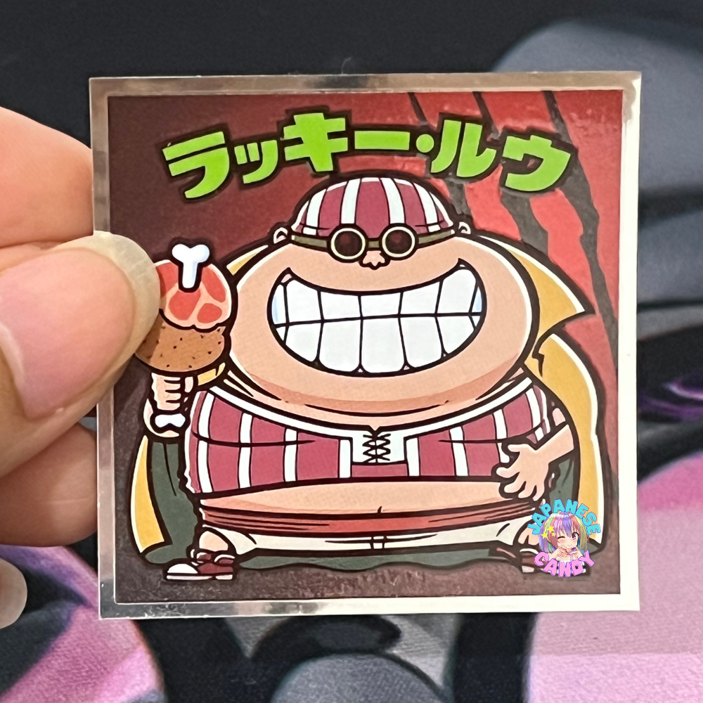 [STICKERS ONLY] Lotte ONE PIECE RED Choco Wafer