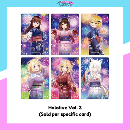 (CARDS ONLY) Bandai Hololive Card Wafers 3