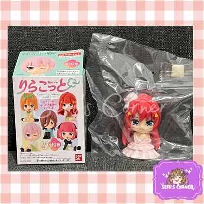 Bandai Rela Cot The Quintessential Quintuplets Movie Relaxing Mascot Series