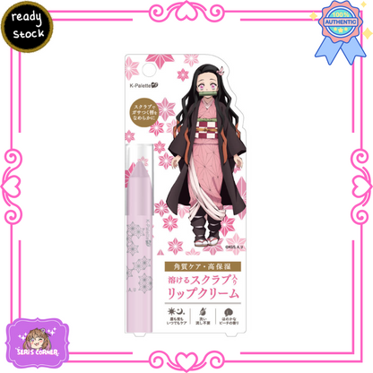 K-Palette Lip Sugar Scrub Moist 02 Peach [ Kamado Nezuko Demon Slayer ]