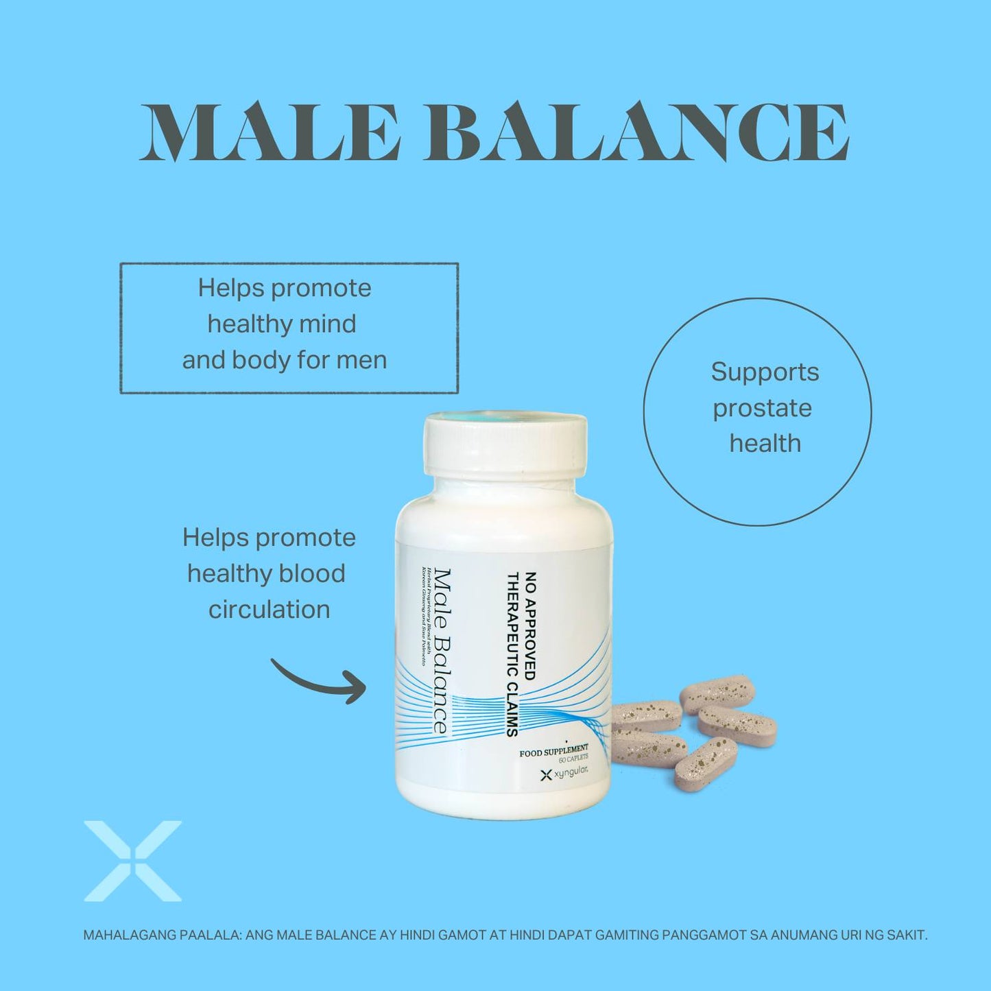 Xyngular Male Balance (60 caplets)