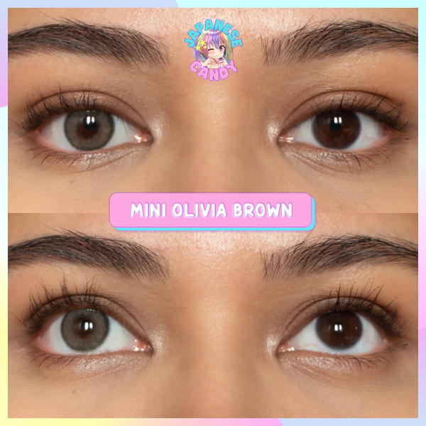 Mini Olivia Brown Silicone Hydrogel