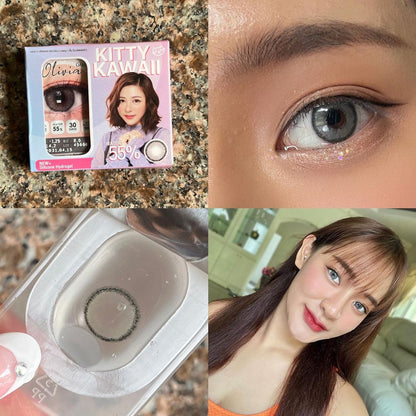 Mini Olivia Gray Silicone Hydrogel