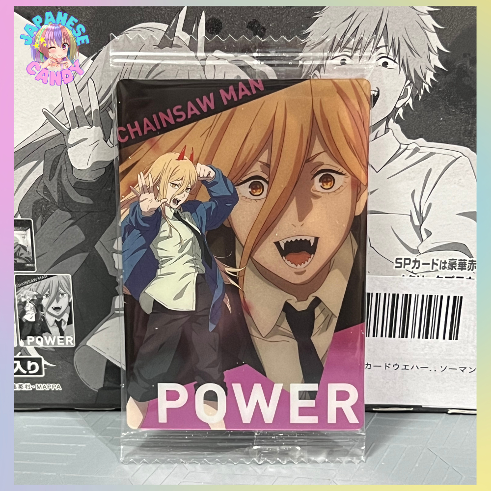 Chainsaw Man Card Wafer (sold per card only)